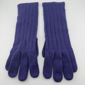 Echo Long Purple Gloves
